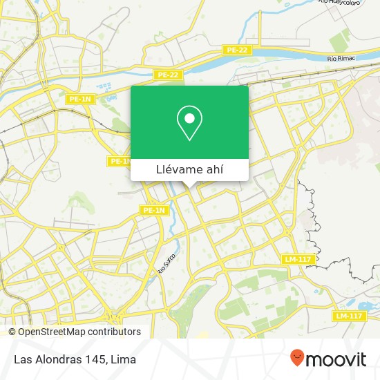 Mapa de Las Alondras 145