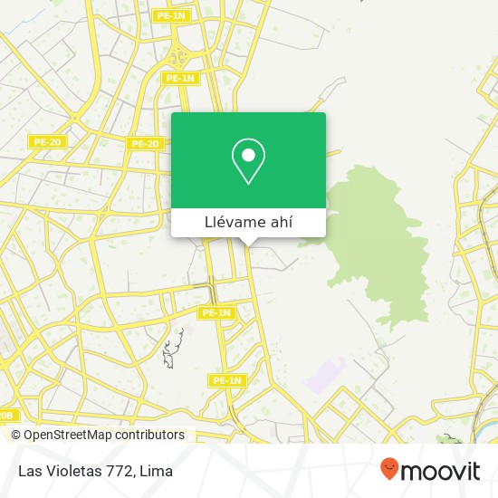 Mapa de Las Violetas 772