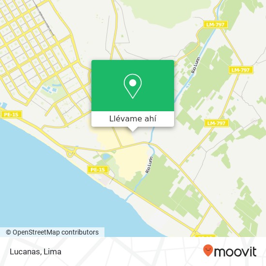 Mapa de Lucanas