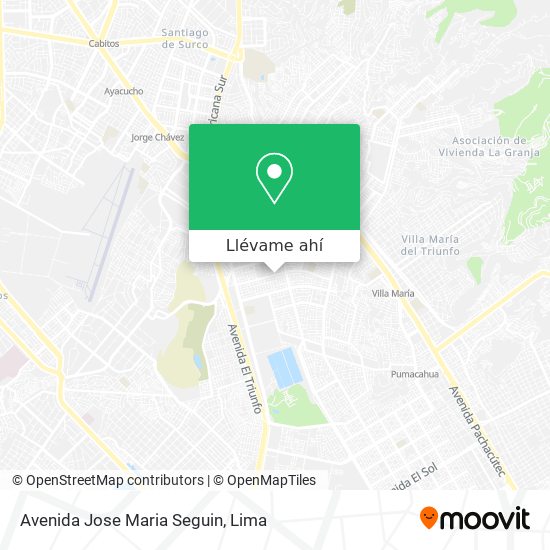 Mapa de Avenida Jose Maria Seguin