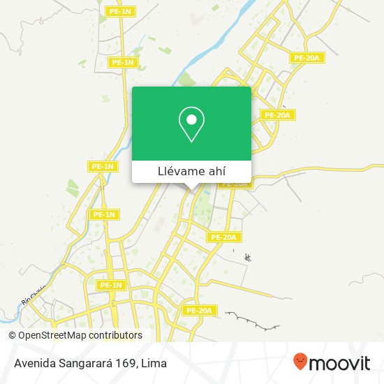 Mapa de Avenida Sangarará 169