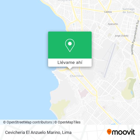 Mapa de Cevicheria El Anzuelo Marino