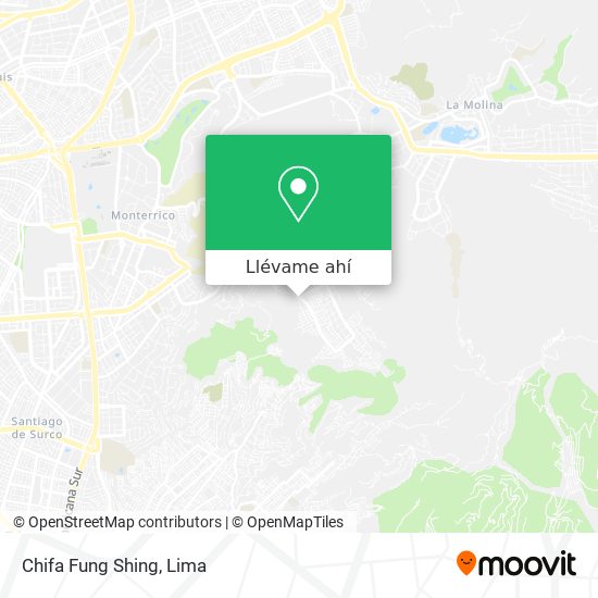 Mapa de Chifa Fung Shing