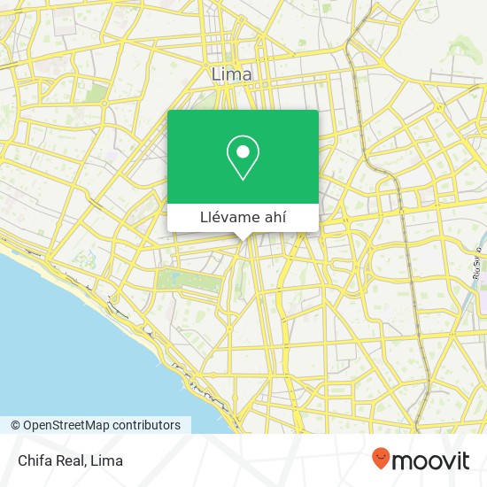 Mapa de Chifa Real, 248 Calle Manuel Bañón San Isidro, Lima, 27