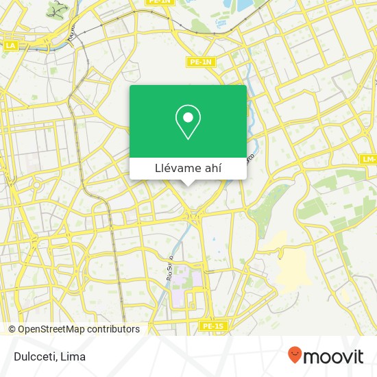 Mapa de Dulcceti, 580 Avenida Los Paracas Ate, Lima, 3