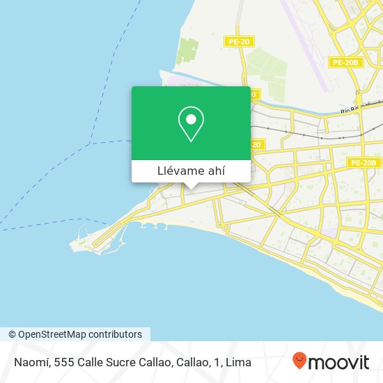 Mapa de Naomí, 555 Calle Sucre Callao, Callao, 1