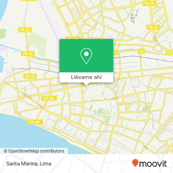 Mapa de Santa Marina, 209 Avenida San José San José, Bellavista, 07006