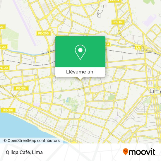 Mapa de Qillqa Café
