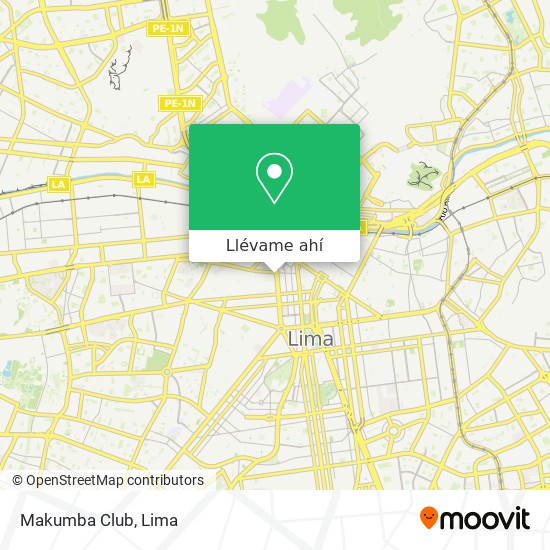 Mapa de Makumba Club