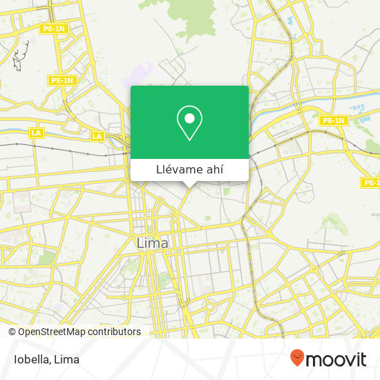 Mapa de Iobella, Lima, Lima, 1