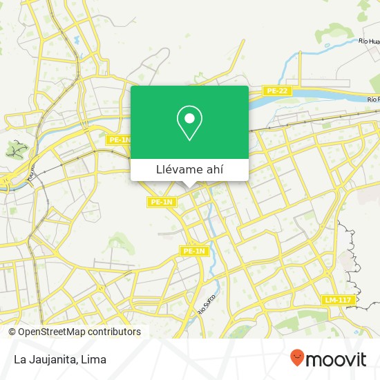 Mapa de La Jaujanita, 539 Calle Micaela Bastidas Santa Anita, Lima, 43