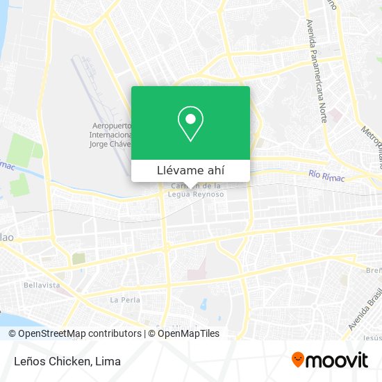 Mapa de Leños Chicken