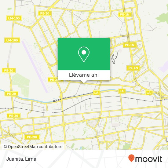 Mapa de Juanita, 518 Jirón Callao San Martín de Porres, Lima, 31