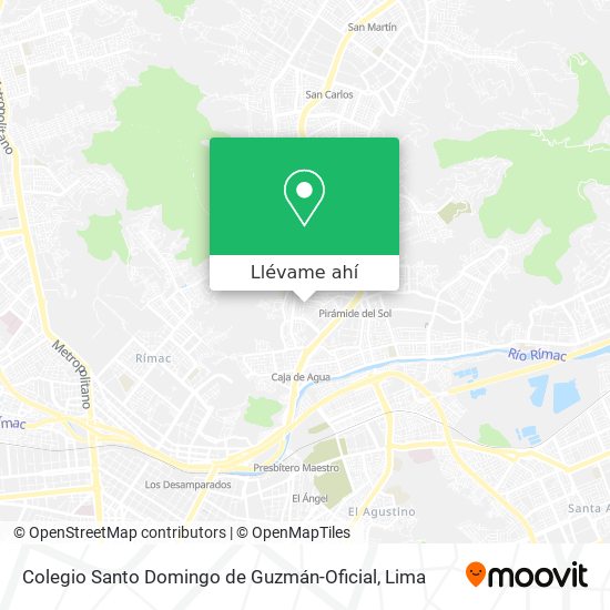 Mapa de Colegio Santo Domingo de Guzmán-Oficial