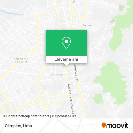 Mapa de Olimpico