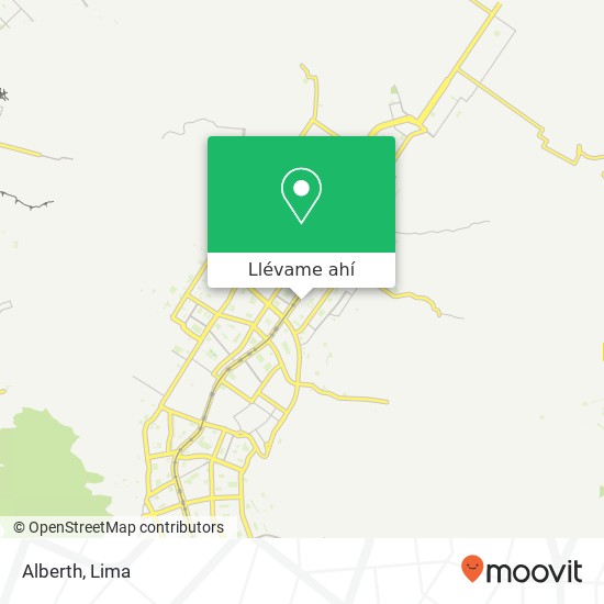 Mapa de Alberth, Jirón Los Magistrados San Juan de Lurigancho, Lima, 36