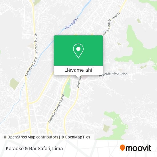Mapa de Karaoke & Bar Safari