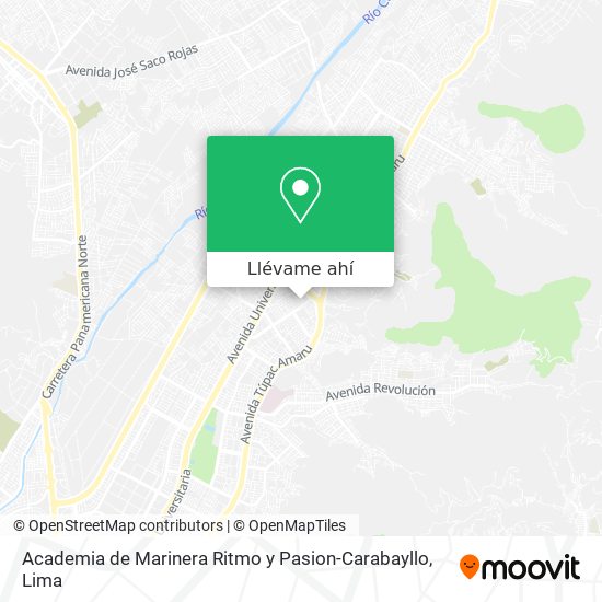 Mapa de Academia de Marinera Ritmo y Pasion-Carabayllo