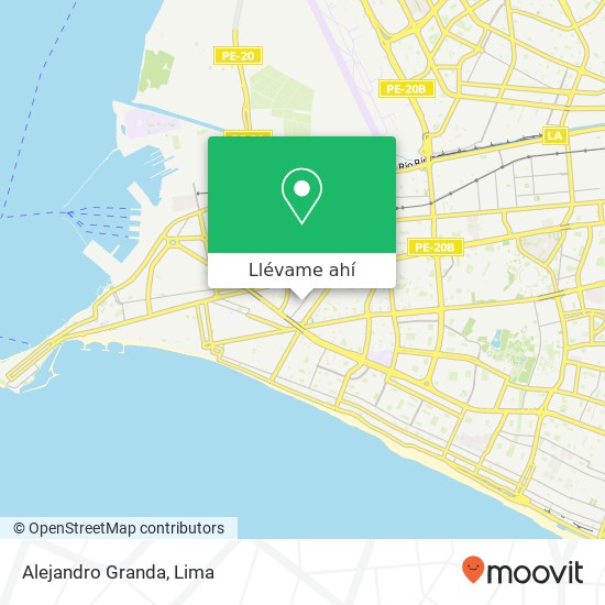 Mapa de Alejandro Granda
