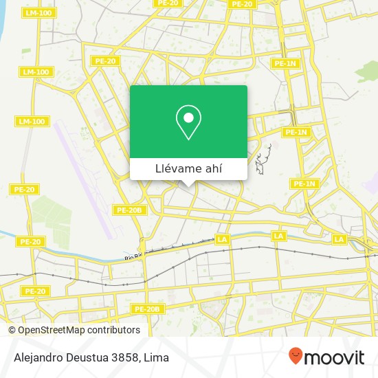 Mapa de Alejandro Deustua 3858