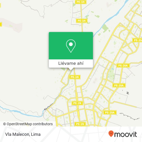 Mapa de Vla Malecon