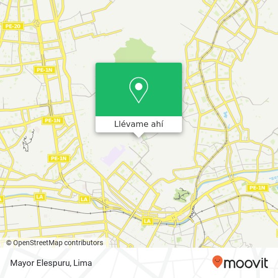Mapa de Mayor Elespuru