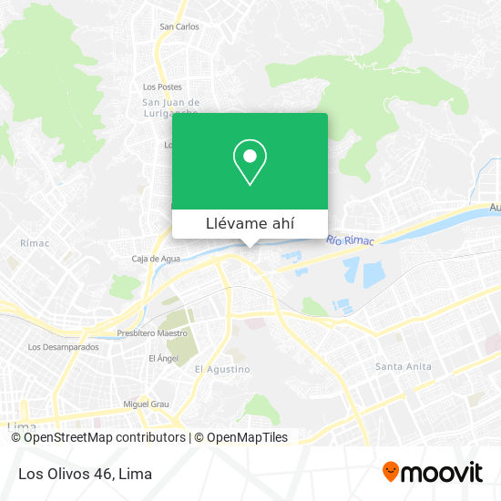 Mapa de Los Olivos 46