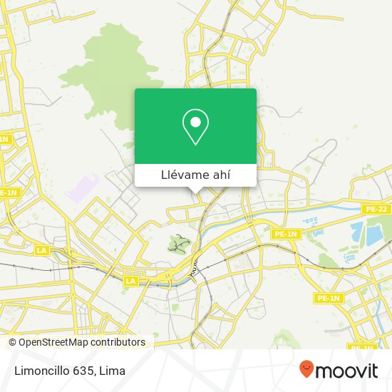 Mapa de Limoncillo 635