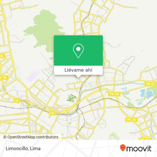 Mapa de Limoncillo