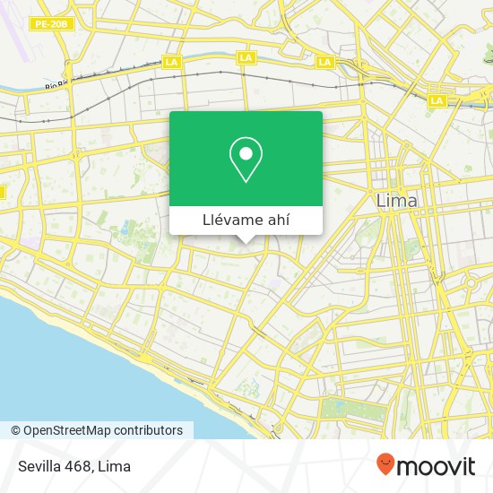 Mapa de Sevilla 468