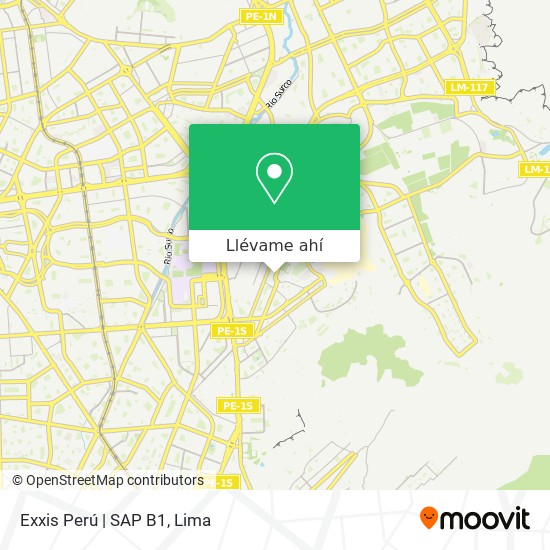 Mapa de Exxis Perú | SAP B1