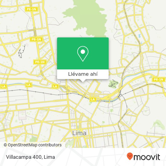 Mapa de Villacampa 400