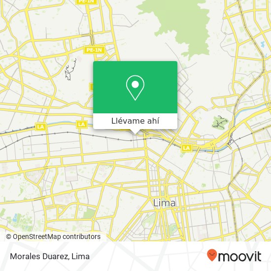Mapa de Morales Duarez