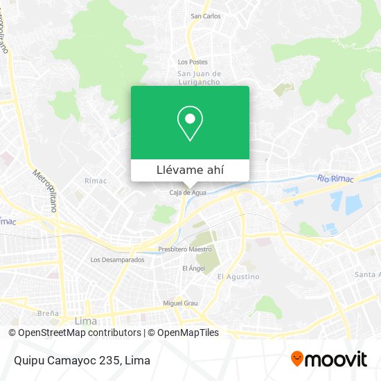 Mapa de Quipu Camayoc 235