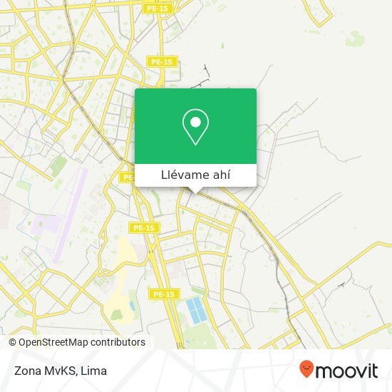 Mapa de Zona MvKS