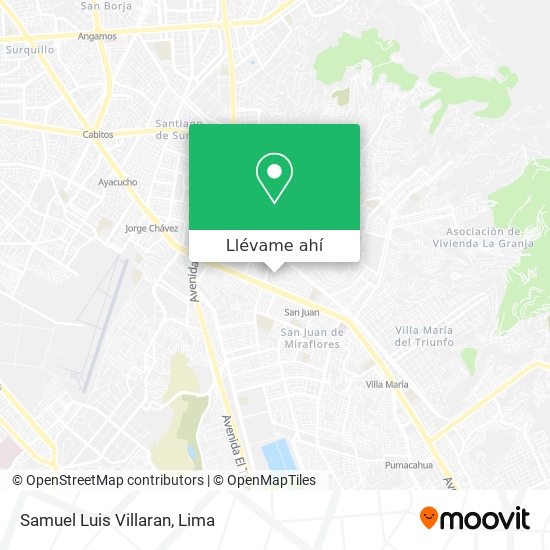 Mapa de Samuel Luis Villaran
