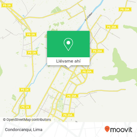 Mapa de Condorcanqui
