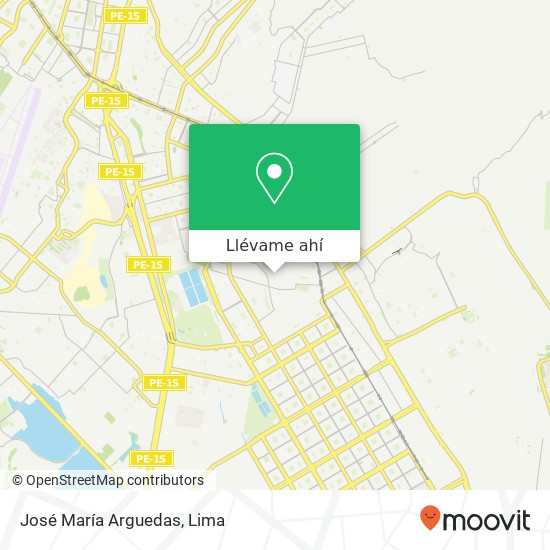 Mapa de José María Arguedas
