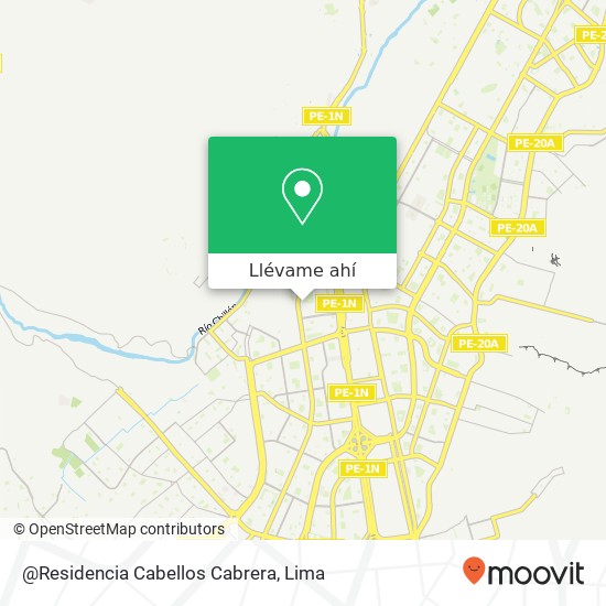Mapa de @Residencia Cabellos Cabrera