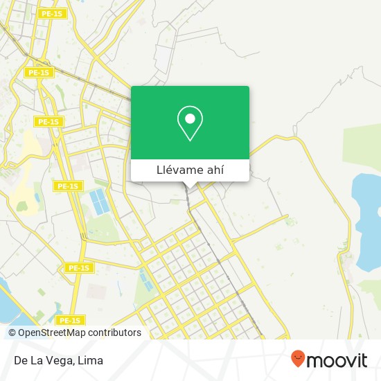 Mapa de De La Vega