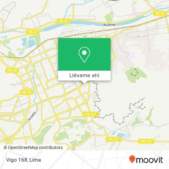 Mapa de Vigo 168