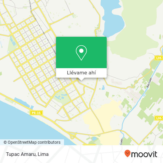 Mapa de Tupac Amaru