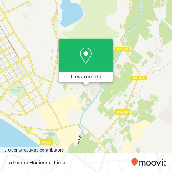 Mapa de La Palma Hacienda