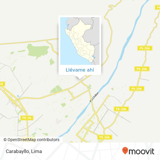 Mapa de Carabayllo