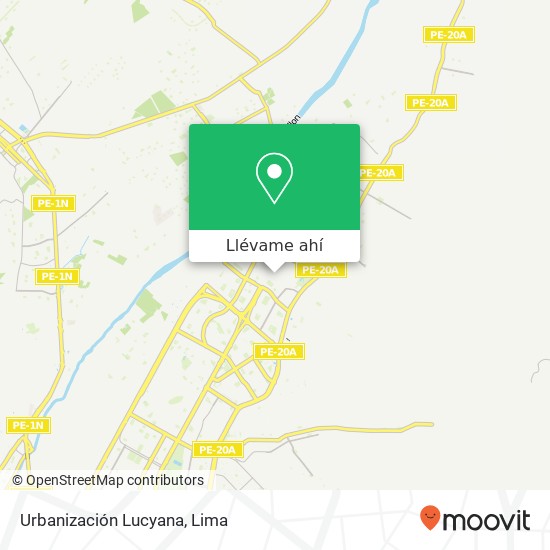 Mapa de Urbanización Lucyana