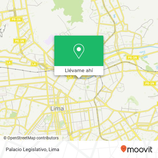 Mapa de Palacio Legislativo