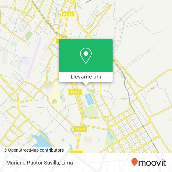 Mapa de Mariano Pastor Savilla