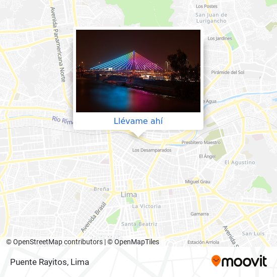 Mapa de Puente Rayitos