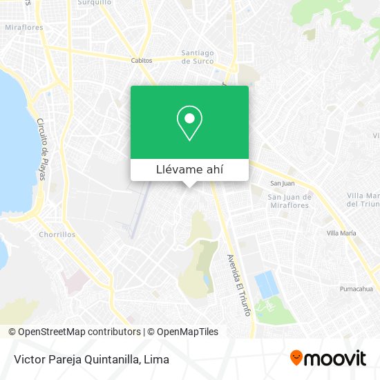 Mapa de Victor Pareja Quintanilla