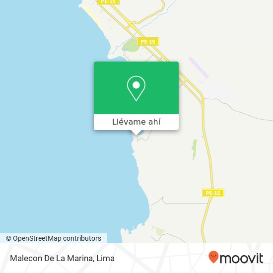 Mapa de Malecon De La Marina